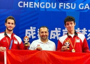 İbrahim Gündüz ve Talha Yiğenler üçüncü oldu