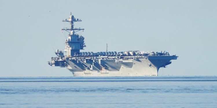 ABD uçak gemisi Doğu Akdeniz’e ulaştı