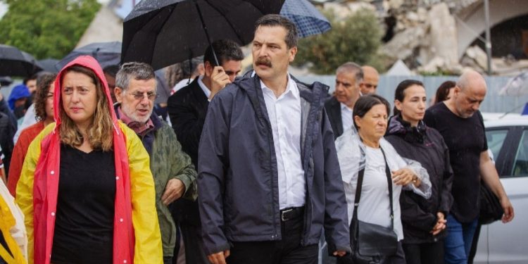 Erkan Baş, ‘Özgürlük Yürüyüşü’ne başladı